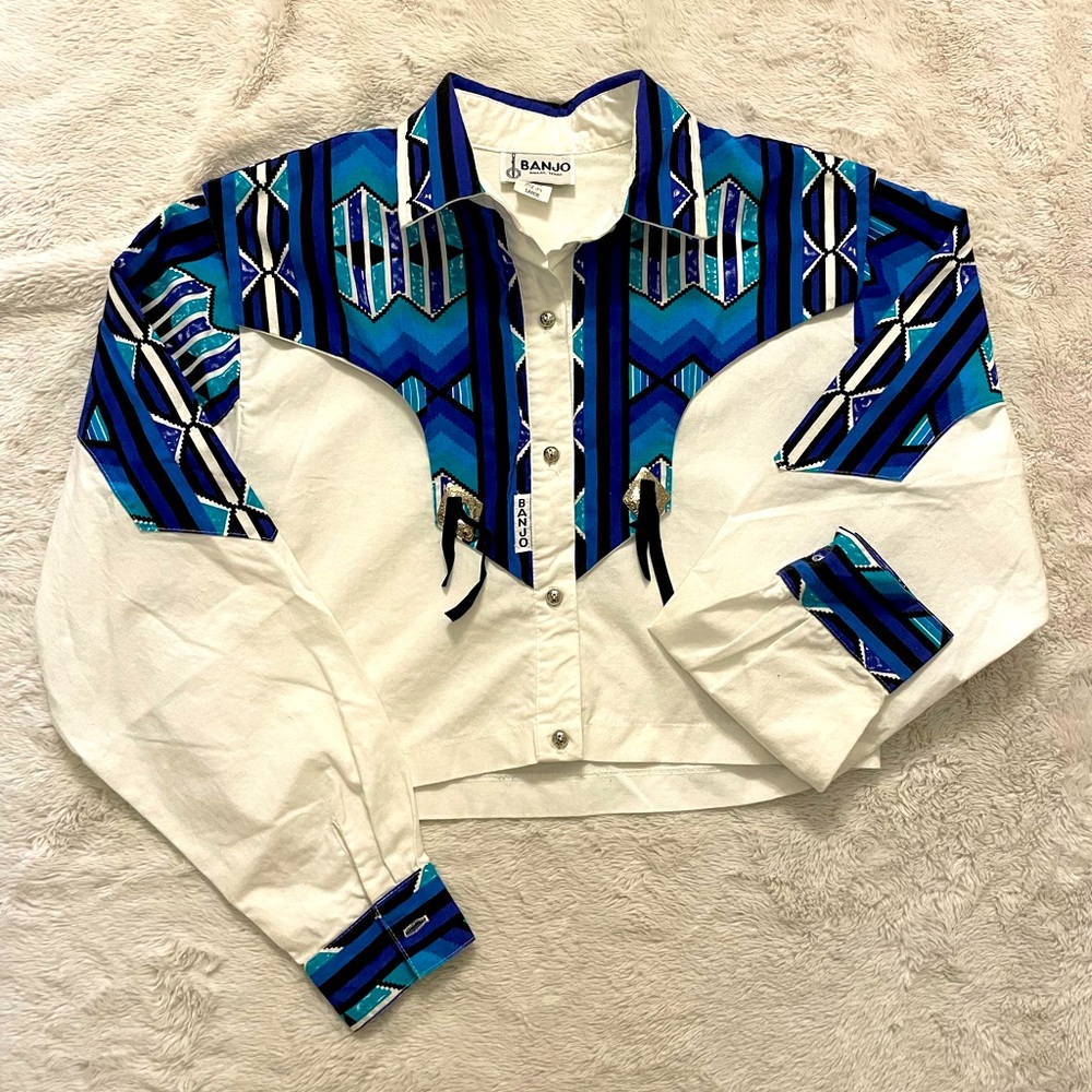 Vintage 80’s Banjo Western Jacket